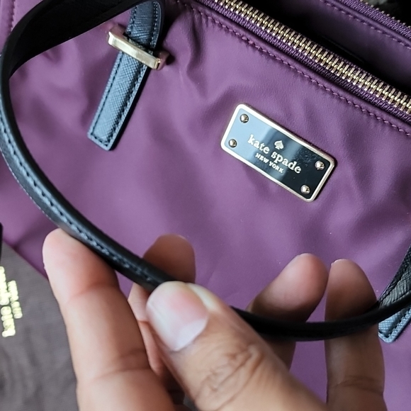 BNWT - Kate Spade Wilson Road purse in Deep Plum - Picture 10 of 15